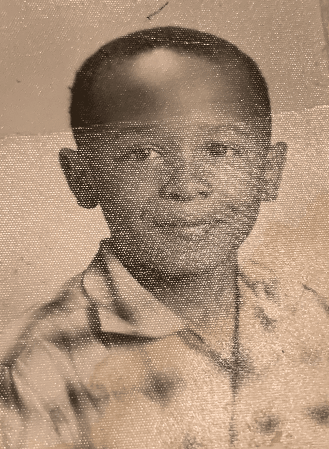 Robert D. Palmer as a child. Photograph from the Palmer family archive.